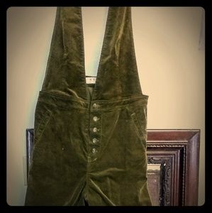 Free People Corderoy Overall Flares